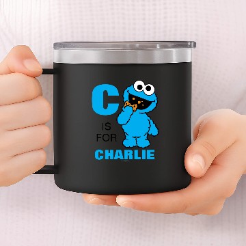 Discover C is for Cookie Monster | Add Your 14oz Stainless Steel Tumblers
