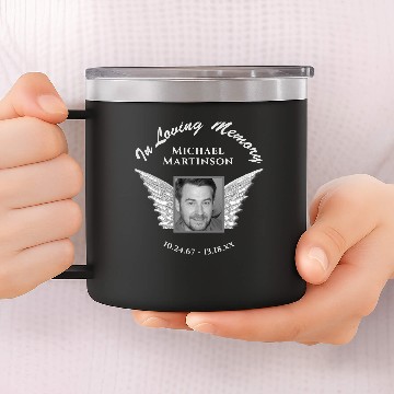 Discover Memorial | In Loving Memory 14oz Stainless Steel Tumblers