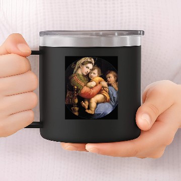 Discover Madonna Della Sedia 14oz Stainless Steel Tumblers