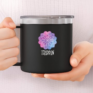 Discover Retro - Indie Aesthetic - Universe - 70S 14oz Stainless Steel Tumblers
