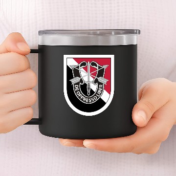 Discover 11th Special Forces Group 14oz Stainless Steel Tumblers
