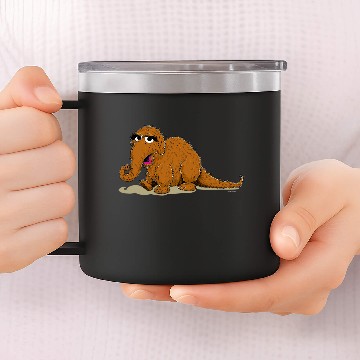 Discover Vintage Snuffleupagus 14oz Stainless Steel Tumblers