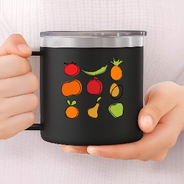 Discover Creative Food 14oz Stainless Steel Tumblers
