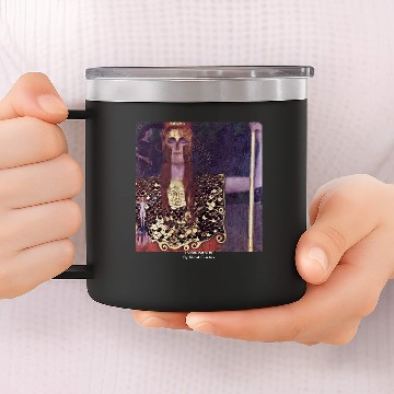 Discover Pallas Athena By Klimt Gustav 14oz Stainless Steel Tumblers
