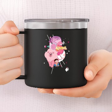 Discover Steven Universe | Rose Quartz Legacy 14oz Stainless Steel Tumblers