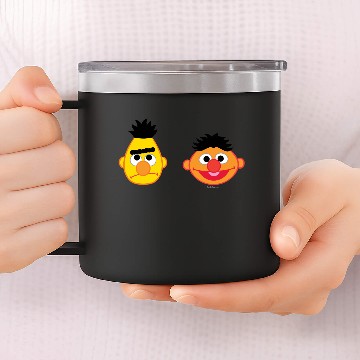 Discover Bert & Ernie Emojis 14oz Stainless Steel Tumblers