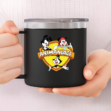 Discover Animaniacs | Warner Brothers & Sister WB Shield 14oz Stainless Steel Tumblers