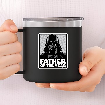 Discover Darth Vader Comic | Father of the Year 14oz Stainless Steel Tumblers