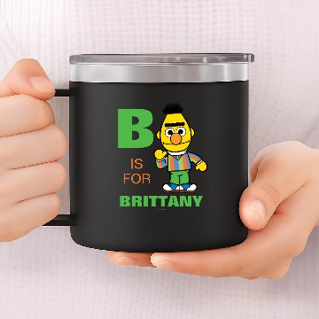 Discover B is for Bert | Add Your Name 14oz Stainless Steel Tumblers