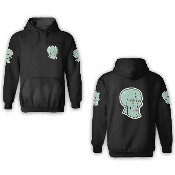 Discover Handsome Squidward 3D Hoodies