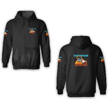 Discover Rock 'n' Roller Coaster (with text) - Disneyland - 3D Hoodies