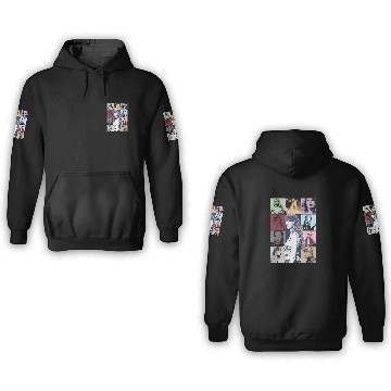 Discover ERAS TOUR Merch Zip 3D Hoodies