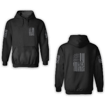 Discover Unmasked Unmuzzled Unvaccinated Unafraid US Flag Distressed 3D Hoodies