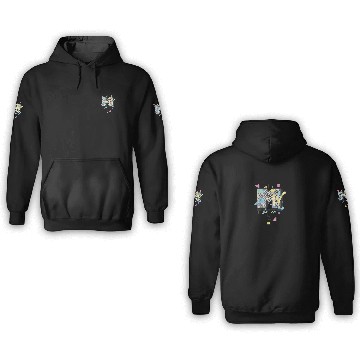Discover Vintage Shape Design Logo Graphic 3D Hoodies