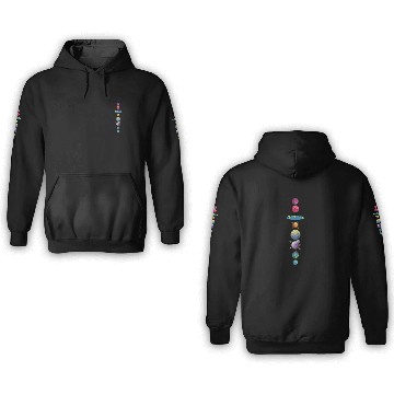 Discover Flat Earth 3D Hoodies Map Model Globe Conspiracy Believer