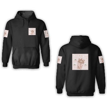 Discover Bubble Milk Tea Boba Cute Bear Kawaii Aesthetic 3D Hoodies