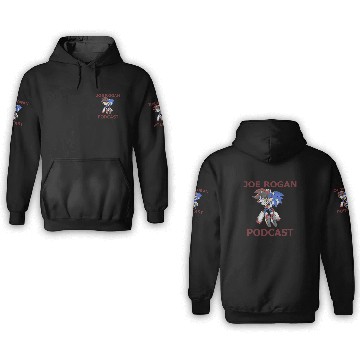 Discover Joe Rogan Podcast Sonic 3D Hoodies