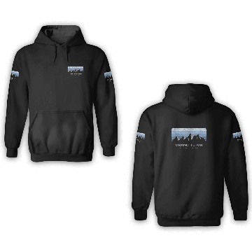 Discover Grand Teton National Park TTank Top: Winter Edition 3D Hoodies
