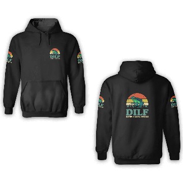 Discover I Love Frog Saying Amphibian Lovers 3D Hoodies