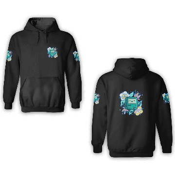 Discover Adventure Time - Super Cute BMO 3D Hoodies