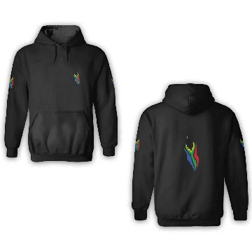 Discover BLACK POWER AFRICAN LICENSE 3D Hoodies