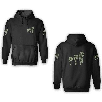 Discover Fiddlehead Screenprinted 3D Hoodies mens 3D Hoodies