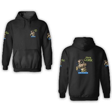 Discover 1987 Alice Cooper 3D Hoodies