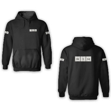 Discover Periodic Table Tesla 3D Hoodies