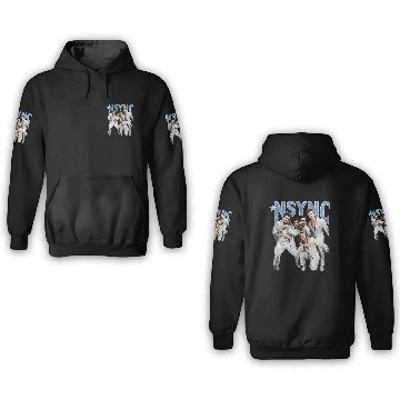 Discover NSYNC Silver Suit Boy Band 3D Hoodies
