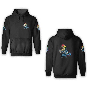 Discover UNICORN JOURNALIST JOURNALISM 3D Hoodies