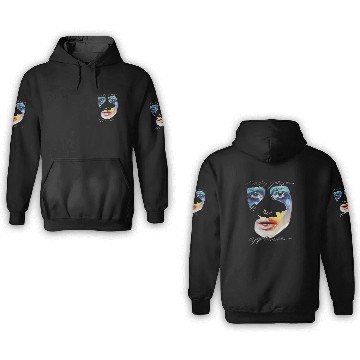Discover Art Pop Ball Applause American Pop Painted face 3D Hoodies