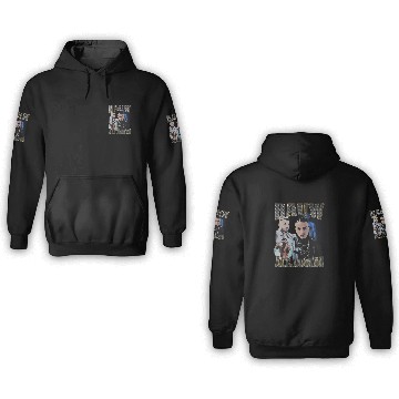 Discover Rauw Alejandro 90s retro rap 3D Hoodies