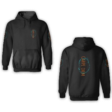 Discover carpe diem shell color 3D Hoodies