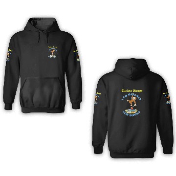 Discover Curious George I Go Bananas For Books Book Stack 3D Hoodies