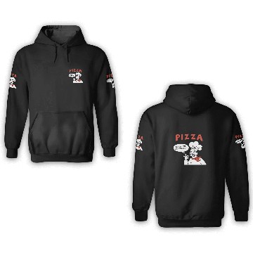 Discover Panucci's Pizza - Futurama - 3D Hoodies