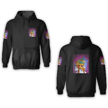 Discover Prince John and Sir Hiss - Robin Hood - 3D Hoodies