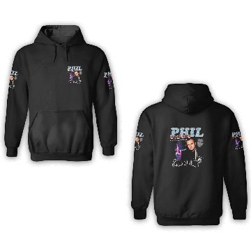 Discover Phil Collins Bootleg Black 3D Hoodies