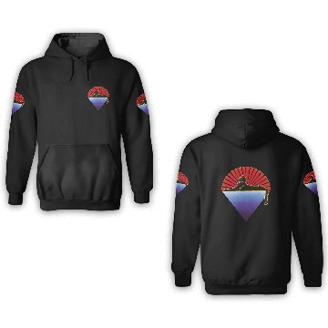 Discover cats under the stars - jerry garcia 3D Hoodies