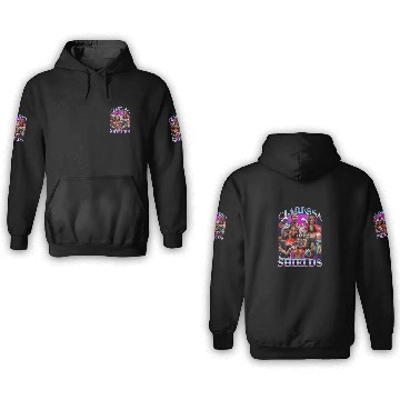 Discover Claressa GWOAT Shields Oversized Snow Wash 3D Hoodies