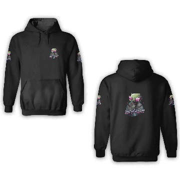 Discover Invade! - Invader Zim - 3D Hoodies