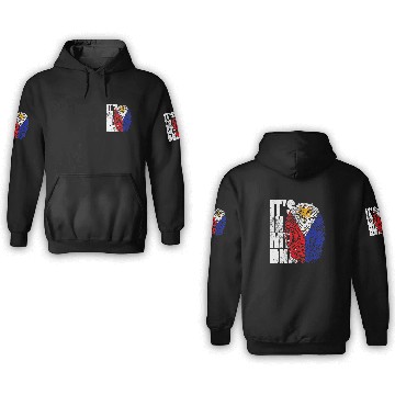 Discover It's In My DNA Philippine 3D Hoodies