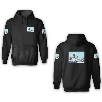 Discover The Big Lez Show Surfs Up 3D Hoodies