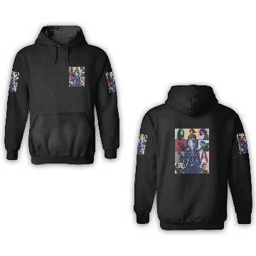 Discover Black Widow Eras Tour 3D Hoodies