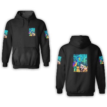 Discover Disney Up 3D Hoodies, Disney Pixar Adventure Is Out There Matching