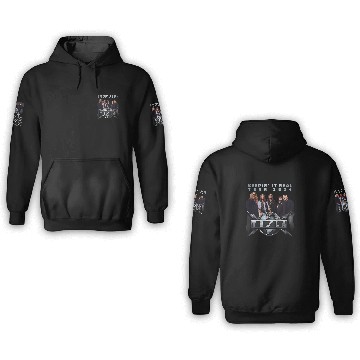 Discover TESLA Band Keepin' It Real U.S. Tour 2024 3D Hoodies
