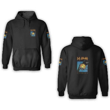 Discover Def Leppard Classic 3D Hoodies