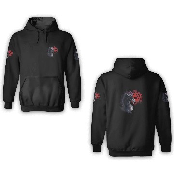 Discover Silver Dragon - Dungeons And Dragons - 3D Hoodies