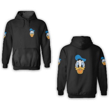Discover Disneyss Donald Duck Three Caballeros Trip Matching Big Faces 3D Hoodies