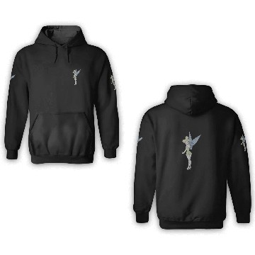 Discover Disney Peter Pan Tinker Bell Simple 9337 3D Hoodies