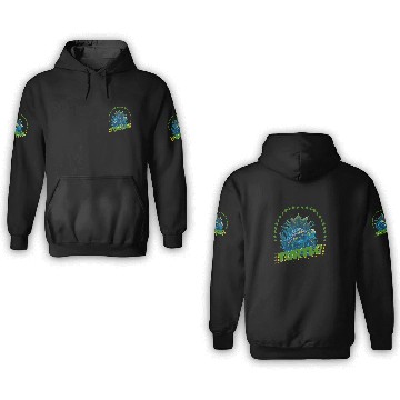 Discover KV9 Turtle accessories toad in the water and turtle around 3D Hoodies